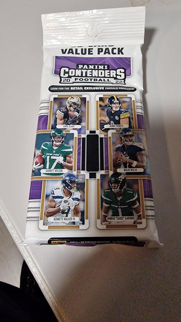 2022 Panini Contenders Football NFL Jumbo Cello Value Pack - 22 Trading Cards