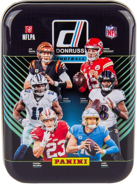 2024 Panini Donruss Football NFL Football Trading Cards Tin